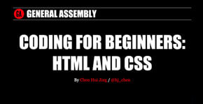 Coding for beginners: HTML and CSS