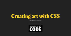 Creating art with CSS