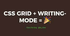 CSS grid + writing-mode = 🎉
