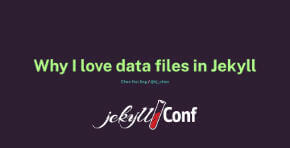 Why I love data files in Jekyll