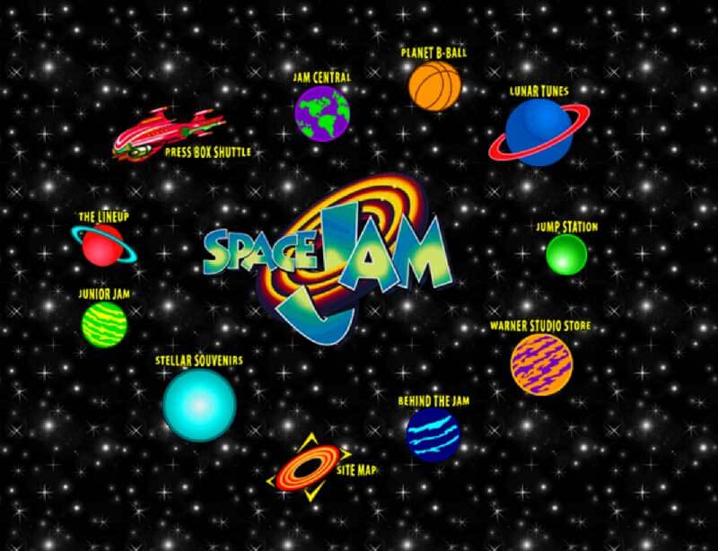 Space Jam website