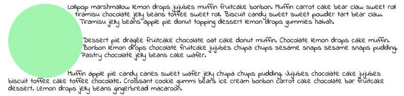 Circle function example