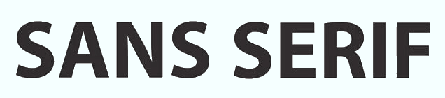 Sans-serif