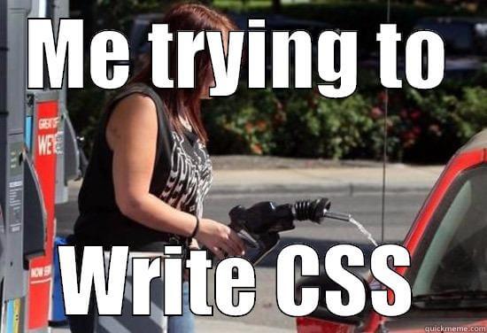 Writing CSS meme