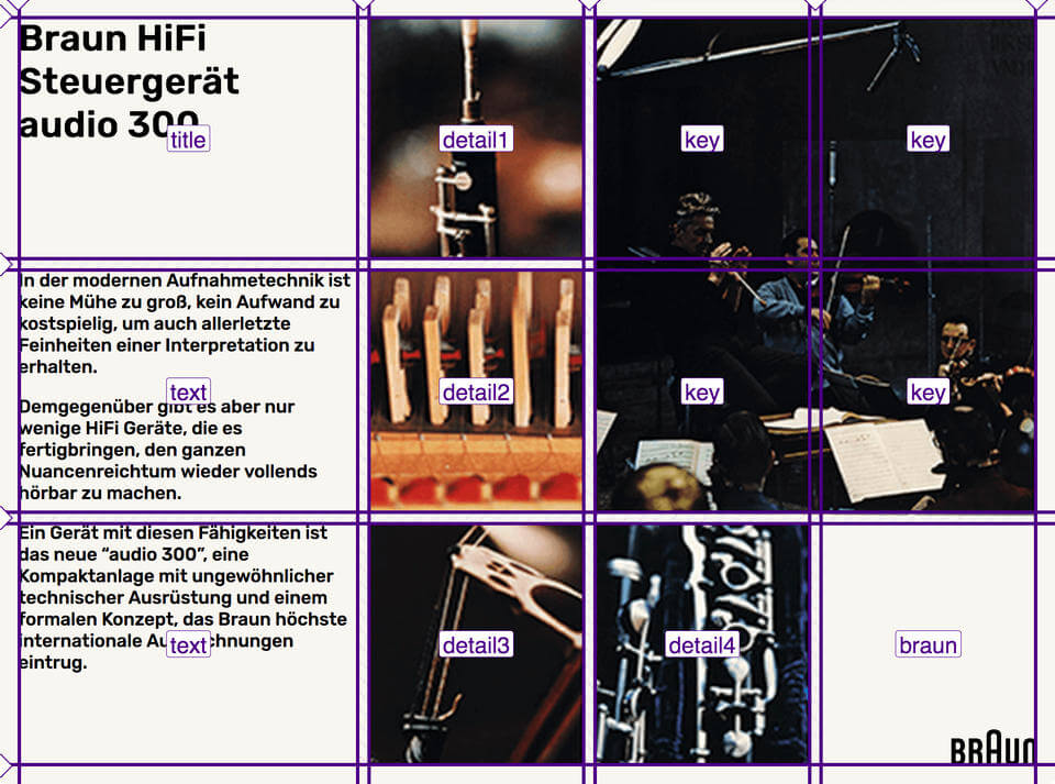 Braun mid-width layout
