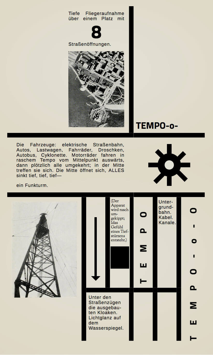 Recreation of page 126 of Malerei, Fotografie, Film with grid and flexbox