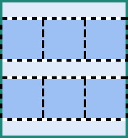 align-content:space-evenly