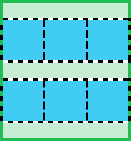 align-content:space-evenly