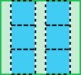 justify-content:space-evenly