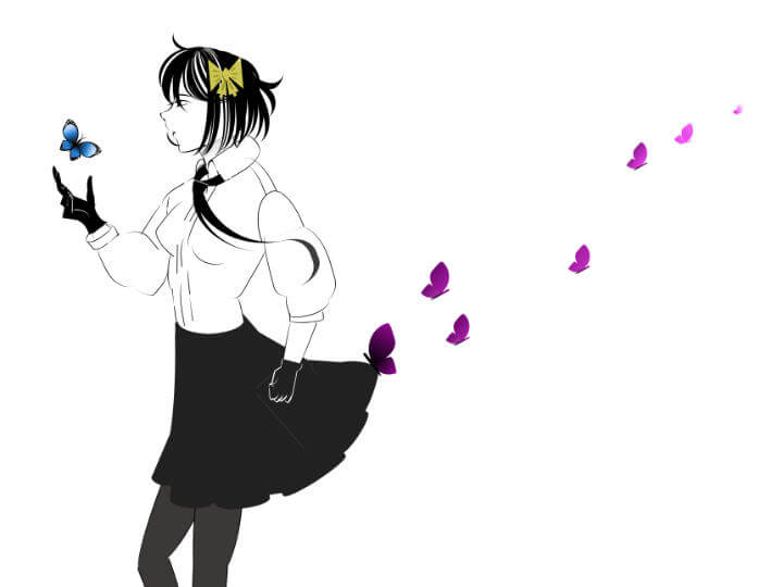 Yosano Akiko - 与謝野晶子 in pure CSS