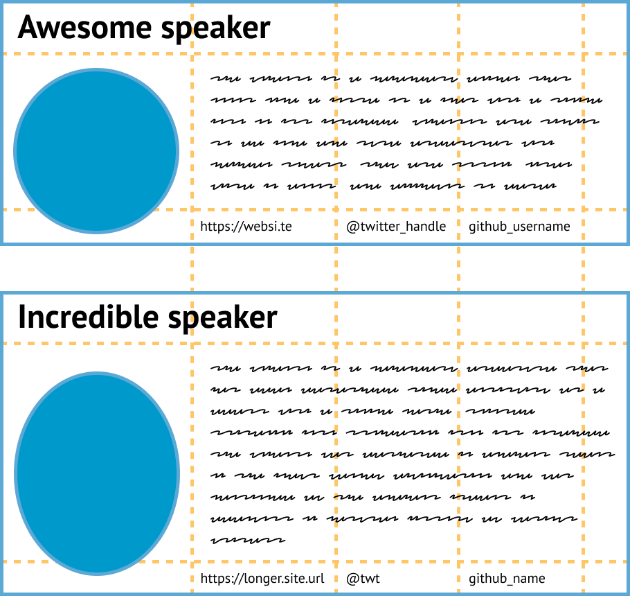 Speaker cards